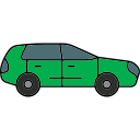 coche hatchback icon