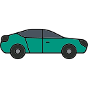 coche sedán icon