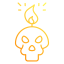 calavera aterradora icon