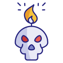 calavera aterradora icon