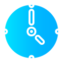 hora del reloj icon