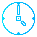 hora del reloj icon