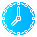 hora del reloj icon