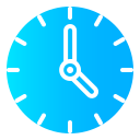 hora del reloj icon