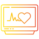 monitor de ecg icon