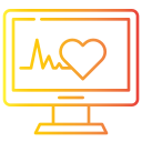 monitor de ecg icon