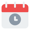 tiempo del calendario icon