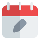 edición de calendario icon