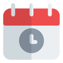 tiempo del calendario icon