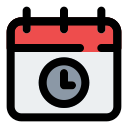 tiempo del calendario icon