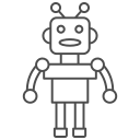 asistente robot icon