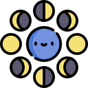 Fases de la luna icon