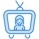 transmisión de televisión icon