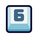 número 6 icon