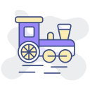 motor de tren icon