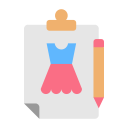 diseño de moda icon