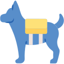 perro policía icon