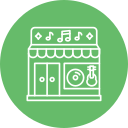 tienda de música icon