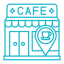 ubicación del café icon