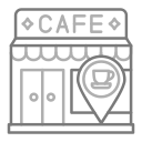 ubicación del café icon