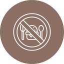 sin comida icon