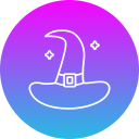 sombrero de bruja icon