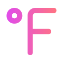 fahrenheit icon