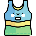 Sleeveless shirt icon