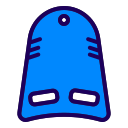 Pool kickboard icon