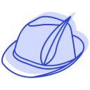 variante de sombrero icon