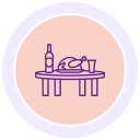 mesa de comida icon