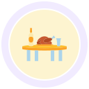 mesa de comida icon