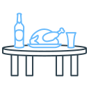 mesa de comida icon