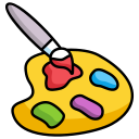 paleta de colores icon