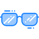 Square glasses icon