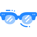 Borderline glasses icon