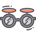 Double glasses icon