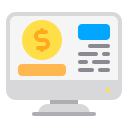 Online payment icon