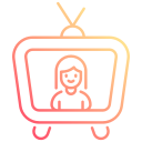 transmisión de televisión icon