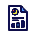 informe financiero icon