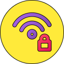 seguridad wifi icon