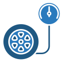 presión de los neumáticos icon