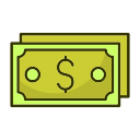 nota de dólar 