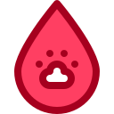 Animal blood icon