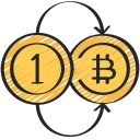 Exchange rate icon