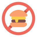 no comida chatarra icon