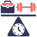 equilibrio entre vida laboral y personal icon