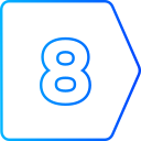 número 8 icon