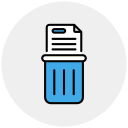 eliminar archivo icon