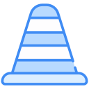 cono de tráfico icon